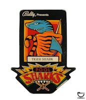 POOL SHARKS (Bally) Promo Tiger Shark plastic
