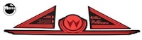 GETAWAY (Williams) Apron Decal set