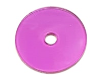 Washer - PETG purple 1 inch OD No.6