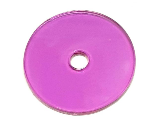 Washer - PETG purple 1 inch OD #6