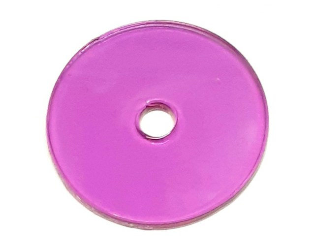 Washer - PETG purple 1 inch OD #6