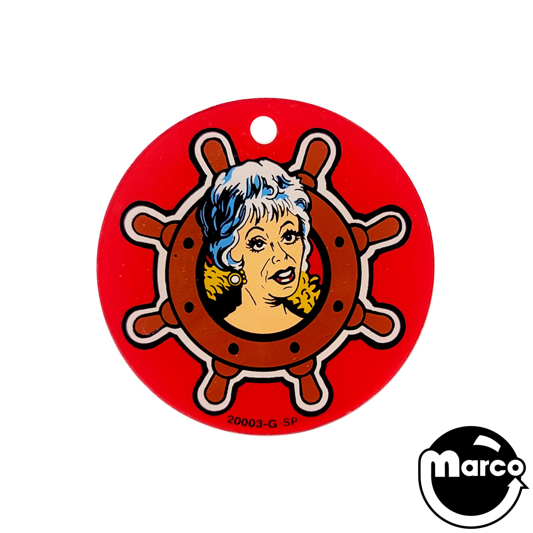 GILLIGAN'S ISLAND (Bally) Key fob Mrs. Howell