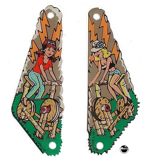 GILLIGAN'S ISLAND (Bally) Slingshot plastics