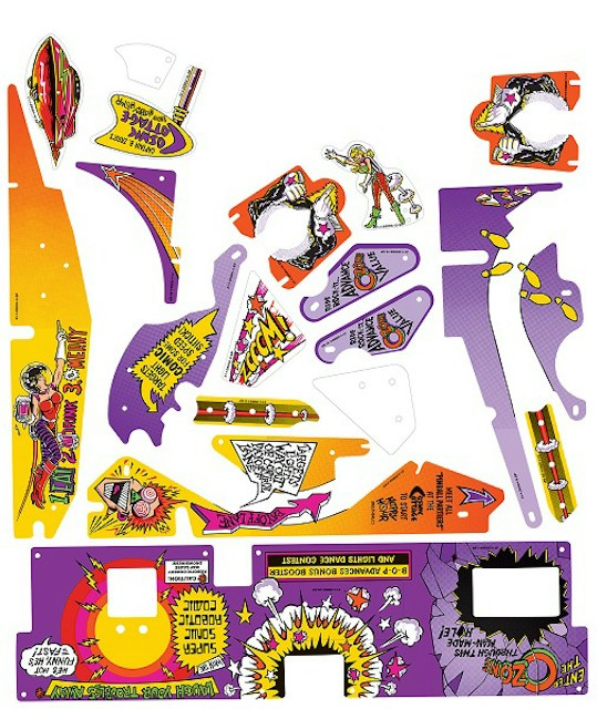PARTY ZONE (Bally) Plastics set 20004-PLASTICS