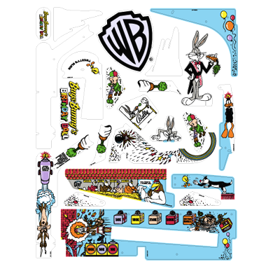 BUGS BUNNY (Bally) Plastic set