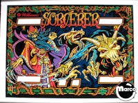 SORCERER (Williams) Backglass