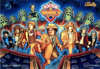 DR WHO (Bally) Backglass