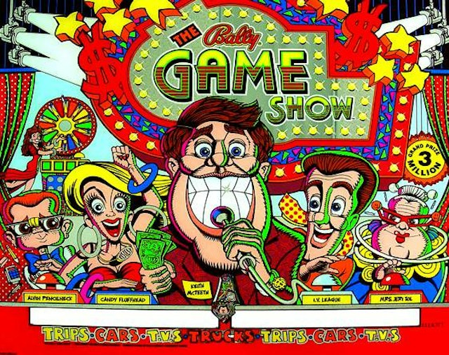 GAME SHOW (Bally) Backglass