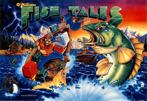FISH TALES (Williams) Translite