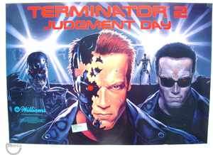 TERMINATOR 2 (Williams) Translite