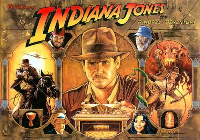 INDIANA JONES (Williams) Translite