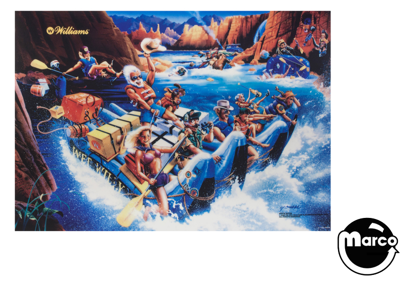 WHITE WATER (Williams) Backglass