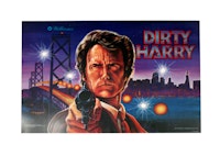 DIRTY HARRY (Williams) Backglass
