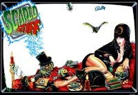 SCARED STIFF (Bally) Backglass
