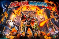 MEDIEVAL MADNESS (Williams) Backglass
