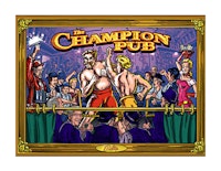 CHAMPION PUB (Bally) Backglass