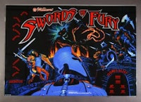 SWORDS OF FURY (Williams) Backglass