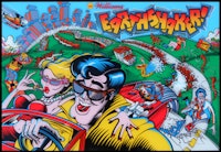 EARTHSHAKER (Williams) Backglass