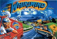WHIRLWIND (Williams) Backglass