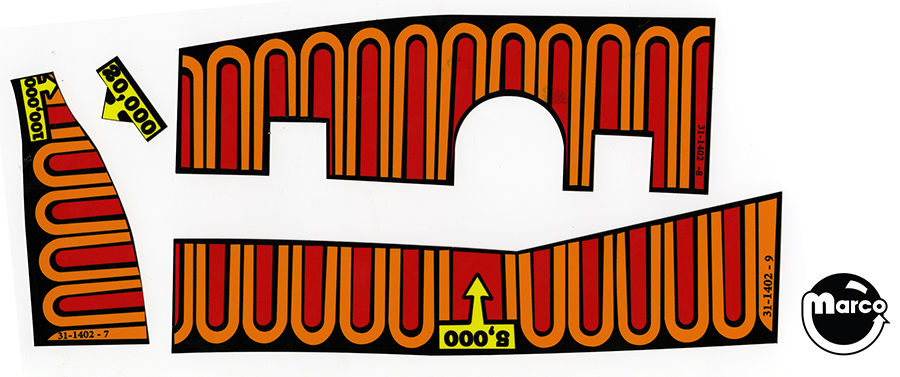 PINBOT (Williams) Decal Set