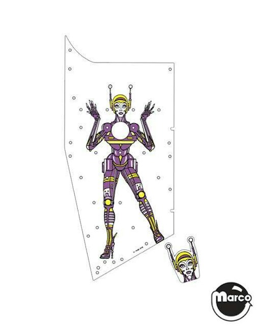 PINBOT (Williams) Playfield mini