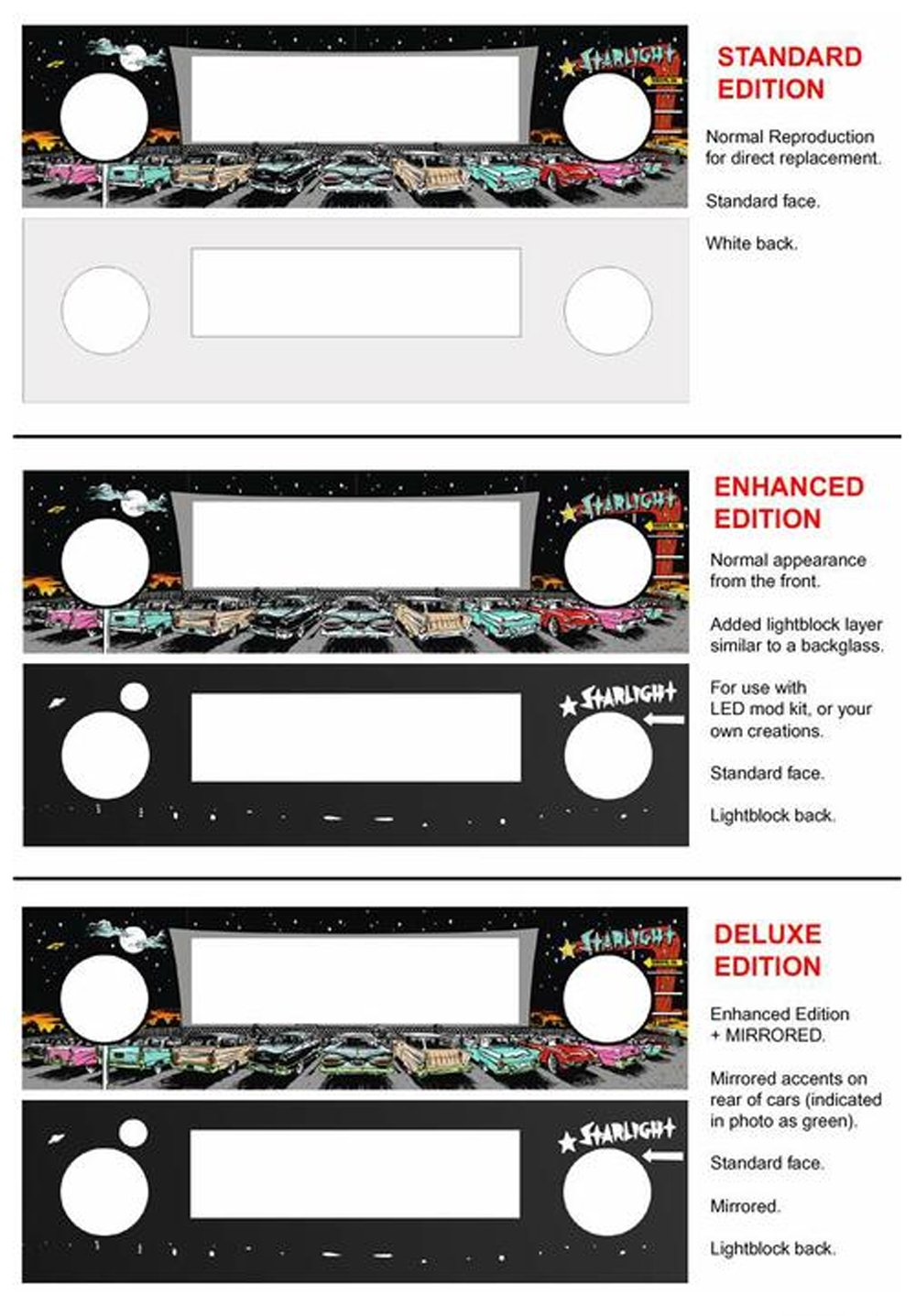 CREATURE BLACK LAGOON (Bally) Speaker panel - Enhanced
