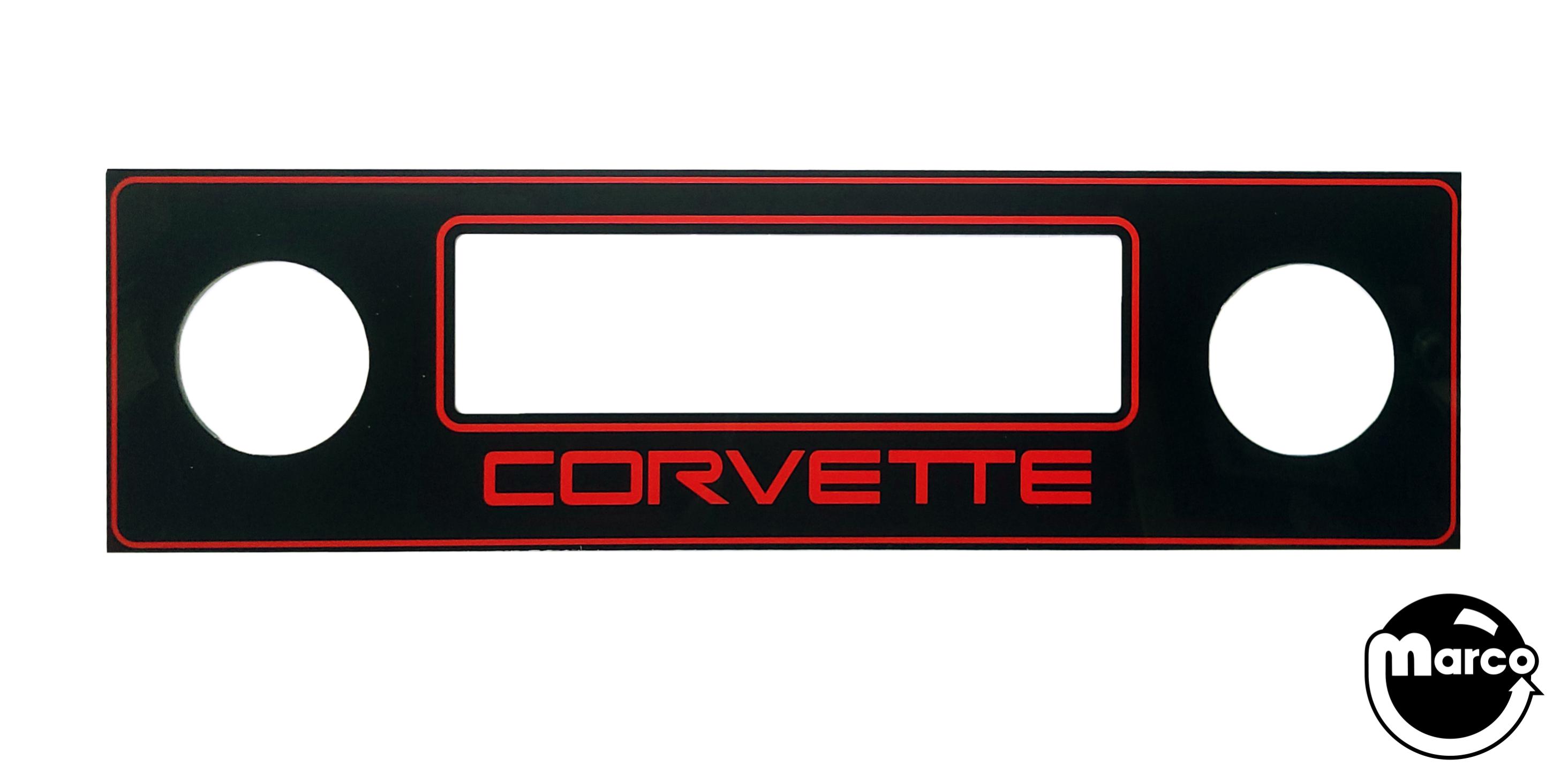 CORVETTE (Bally) Speaker panel