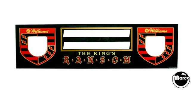 BLACK KNIGHT 2000 (Williams) Speaker panel