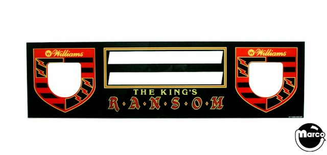 BLACK KNIGHT 2000 (Williams) Speaker panel