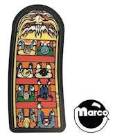 CYCLONE (Williams) Decal ramp 'Comet'