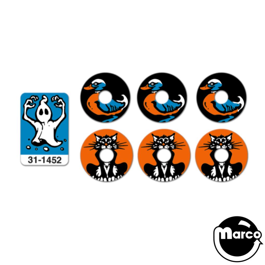 31-1451 - CYCLONE (Williams) target decals set - Marco Specialties