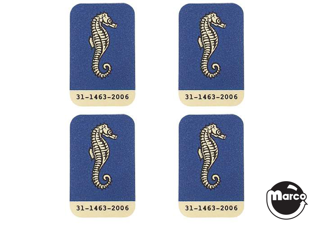 ATLANTIS (Bally) Decal drop targets (4)