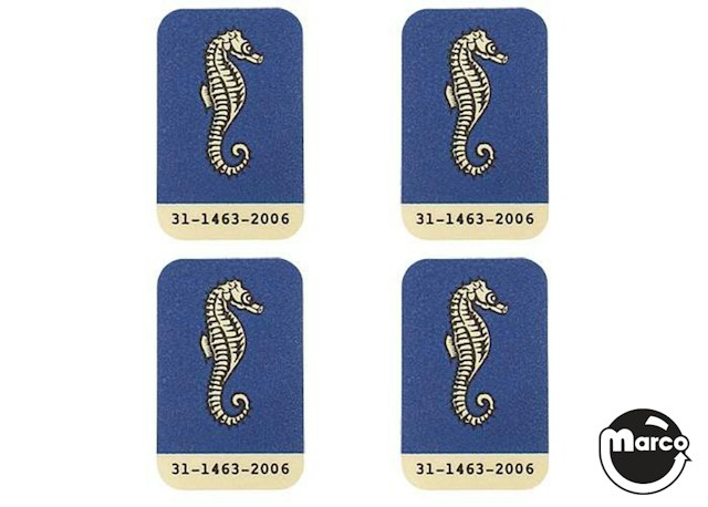 ATLANTIS (Bally) Decal drop targets (4)