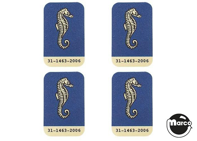 ATLANTIS (Bally) Decal drop targets (4)