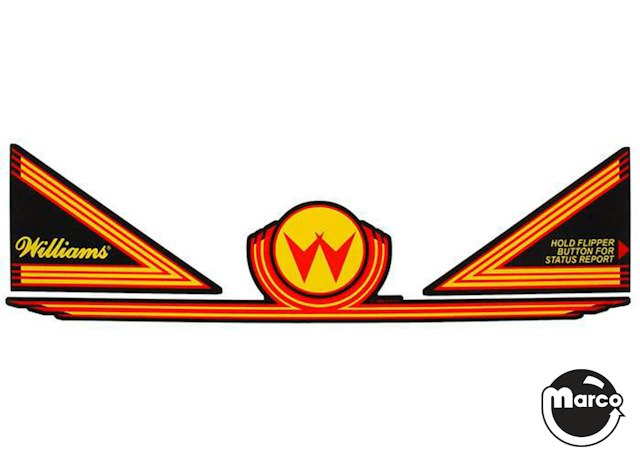 WHIRLWIND (Williams) Apron Decal set
