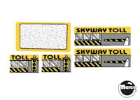 WHIRLWIND (Williams) Switch cover decals
