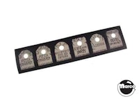 ELVIRA (Bally) Tombstone decal set