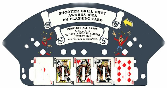 JOKERZ (Williams) Decal back tray wall