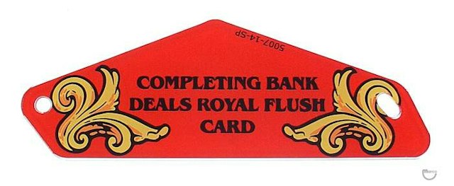 RIVERBOAT GAMBLER (Williams) Plastic 'Completing'