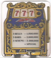 RIVERBOAT GAMBLER (Williams) Plastic '777' slot machine