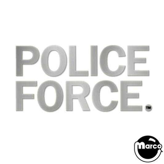 POLICE FORCE (Williams) Decal topper
