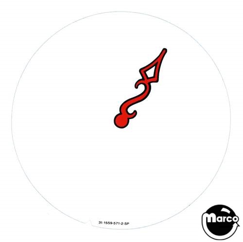 DINER (Williams) Decal clock hand