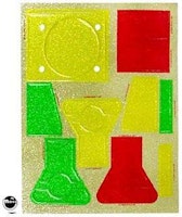 DR DUDE (Bally) Decal set glitter