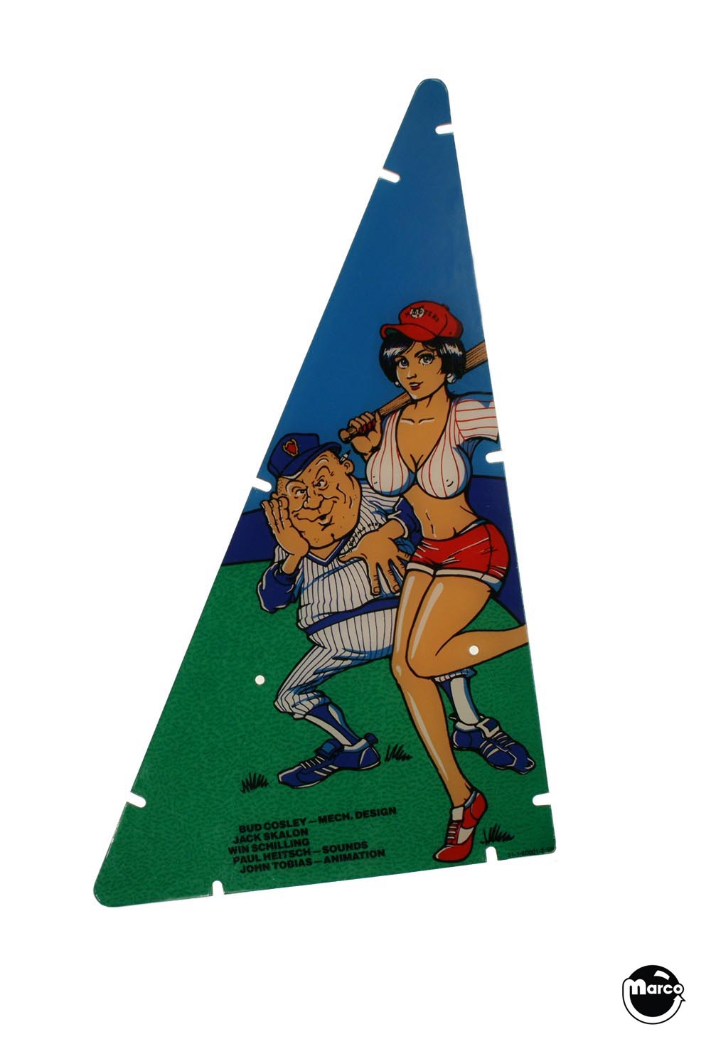 SLUGFEST (Williams) Playfield plastic #2