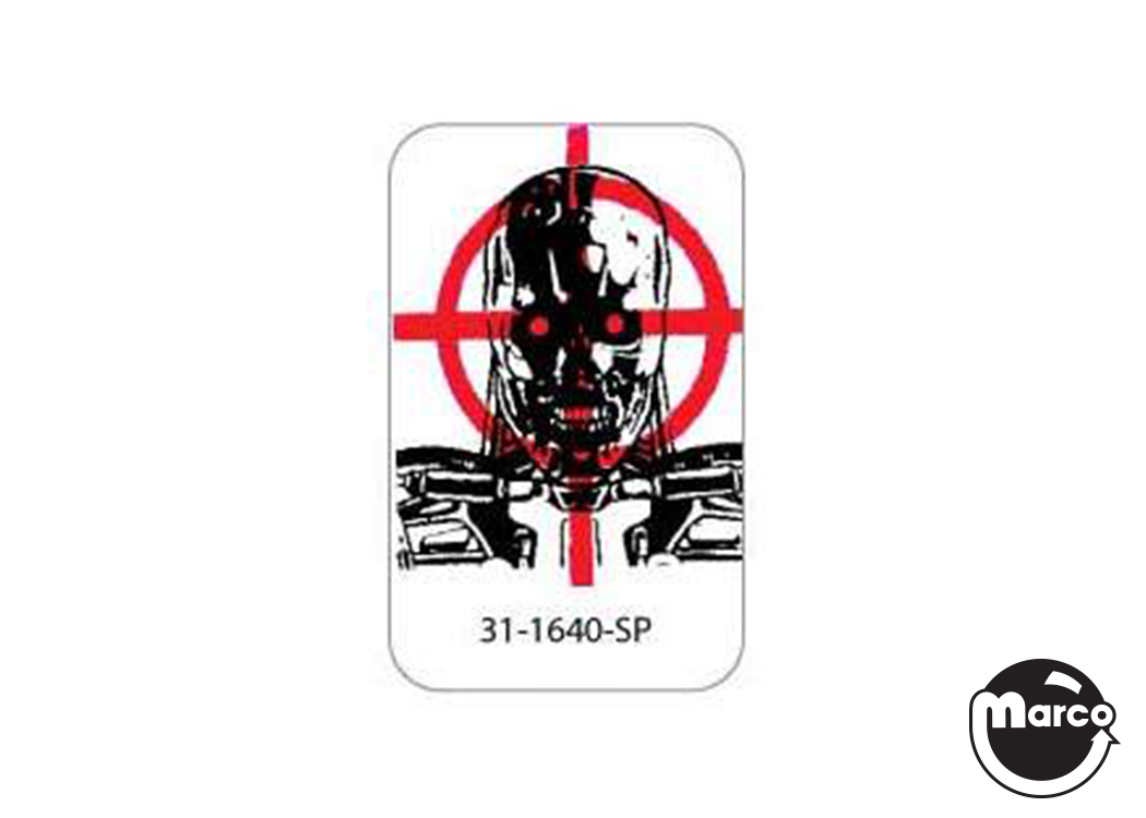 TERMINATOR 2 (Williams) target decal