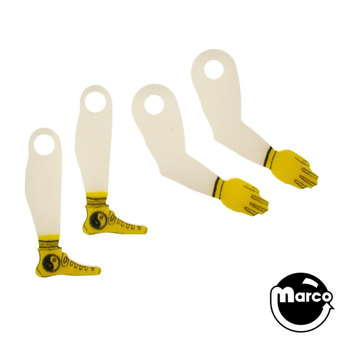 31-1641-1 - PARTY ZONE (Bally) Dancing Dummy limbs - Marco