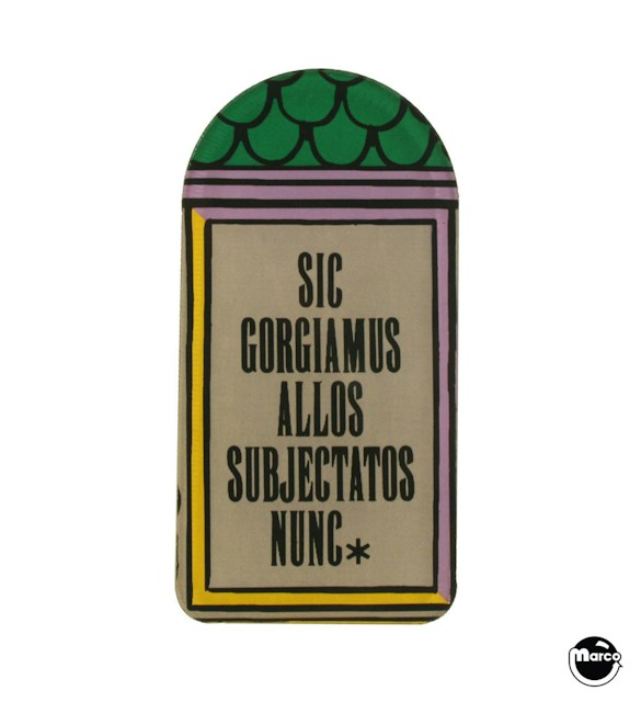 ADDAMS FAMILY (Bally) Key fob gravestone promo