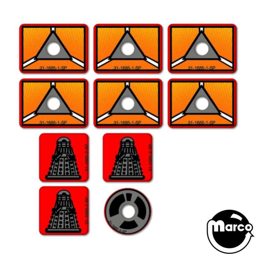 DR WHO (Bally) Decal set 1-SP,2-SP (10)