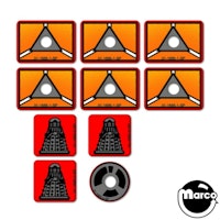 DR WHO (Bally) Decal set 1-SP,2-SP (10)