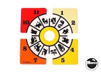 TWILIGHT ZONE (Bally) Clock decal